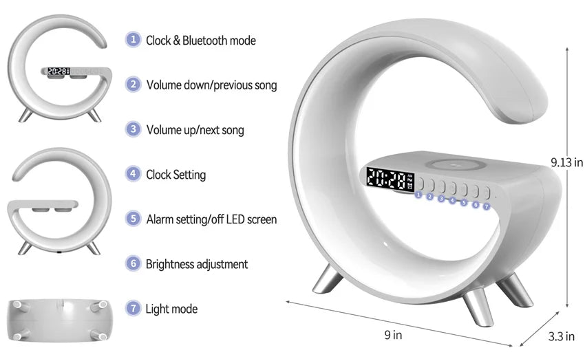 Sveglia carica RGB