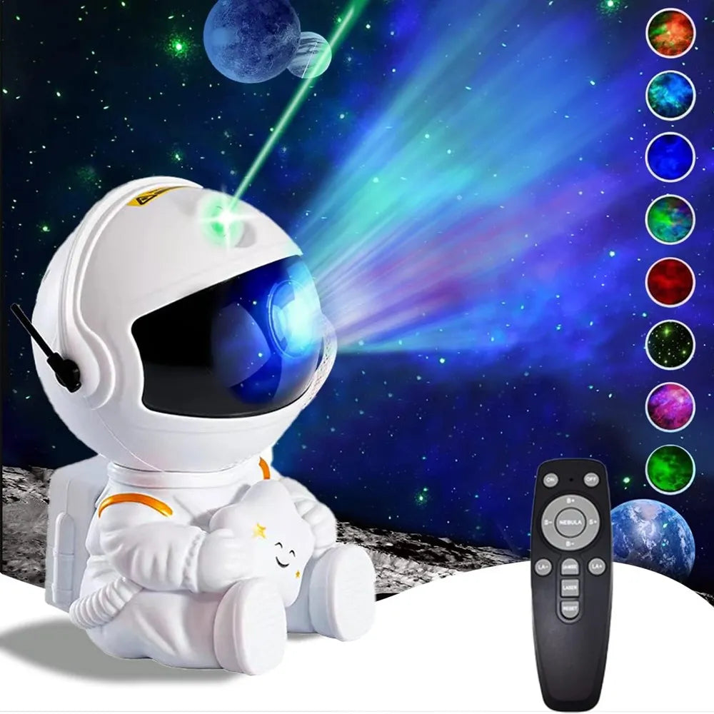 Astronaut's Star Theatre: Immersive 3D Galaxy & Nebula Projector for Cosmic Dreams