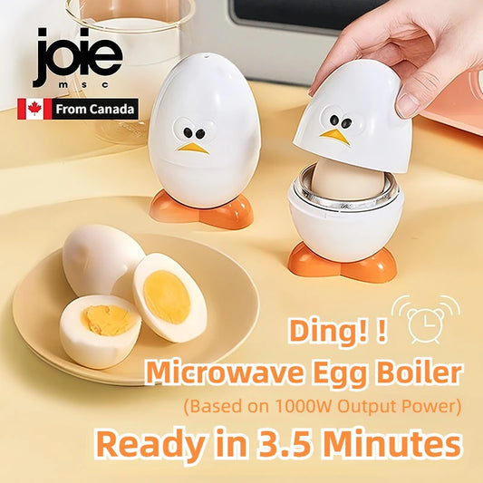 Eggy Express: Microwave Egg Boiler for Perfect Eggs Every Time