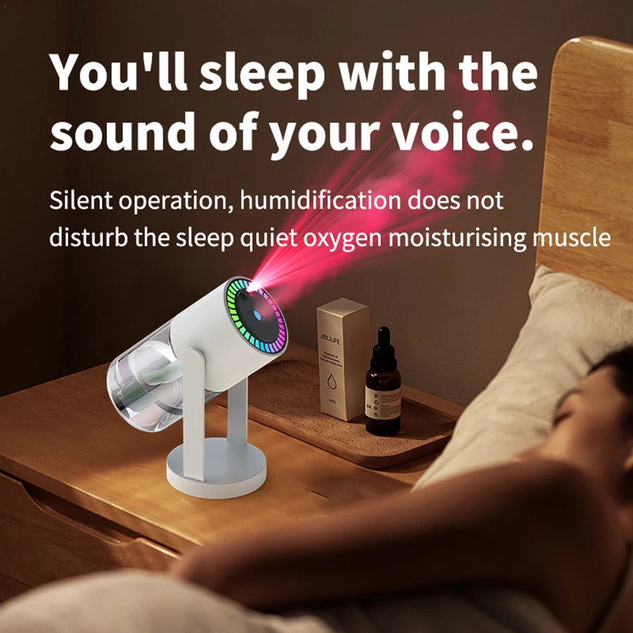 Xiaomi StarMist™: The Portable Humidifier with a Rotating Galaxy Light Show