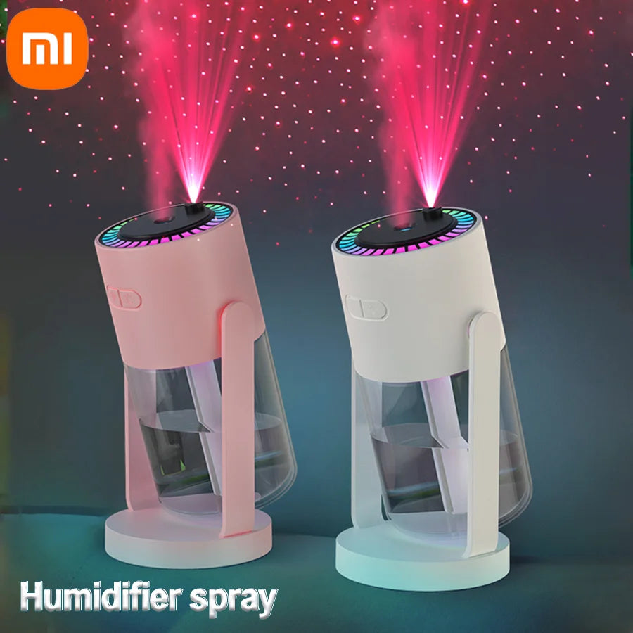 Xiaomi StarMist™: The Portable Humidifier with a Rotating Galaxy Light Show