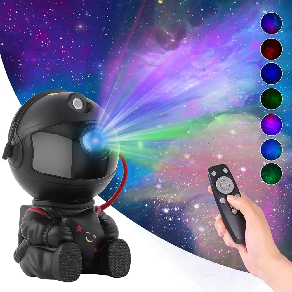 Astronaut's Star Theatre: Immersive 3D Galaxy & Nebula Projector for Cosmic Dreams