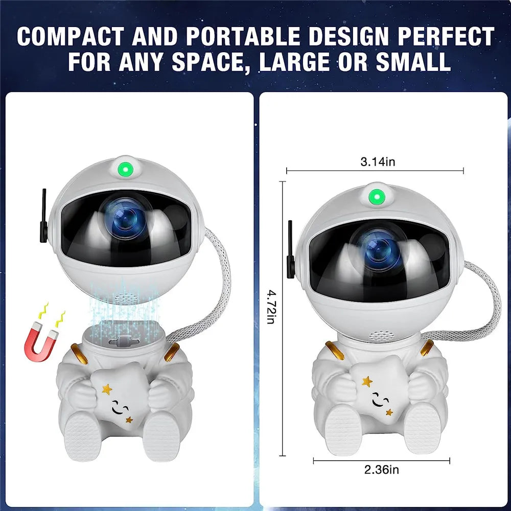 Astronaut's Star Theatre: Immersive 3D Galaxy & Nebula Projector for Cosmic Dreams