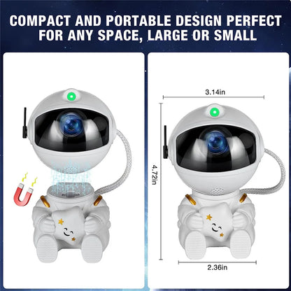 Astronaut's Star Theatre: Immersive 3D Galaxy & Nebula Projector for Cosmic Dreams